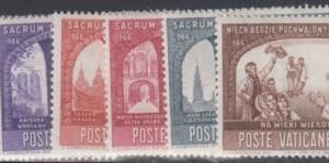 Vatican 433 - 438 NH Set