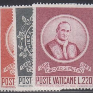 Vatican 476 - 478 NH Set