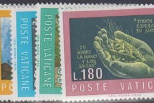 Vatican 550 - 554 NH Set