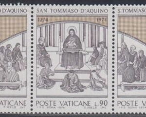 Vatican 555 - 557 NH Strip of 3