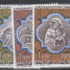 Vatican 558 - 560 NH Set