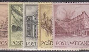Vatican 601 - 606 NH Set