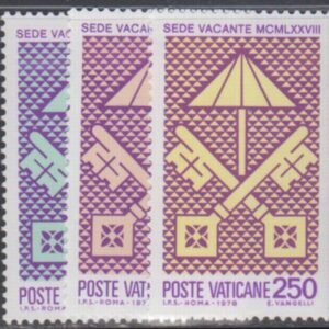 Vatican 635 - 637 NH Set
