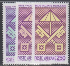 Vatican 635 - 637 NH Set