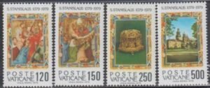 Vatican 648 - 651 NH Set