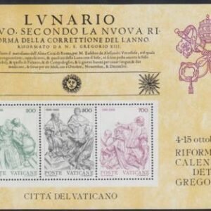 Vatican 717a NH Souvenir Sheet