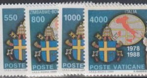Vatican 845 - 849 NH Set