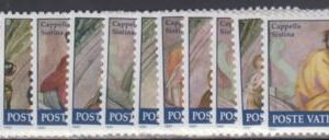 Vatican 870 - 881 NH Set