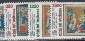 Vatican 1004 - 1007 NH Set