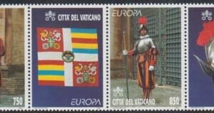 Vatican 1038 - 1039 NH Set with Labels