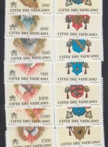 Vatican 1095 - 1102 NH Set