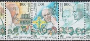 Vatican 1167 NH Strip of 5