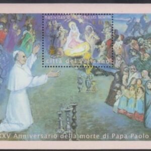Vatican 1257 NH Souvenir Sheet