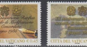 Vatican 1301 - 1302 NH Set