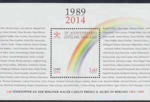 Vatican 1575 NH Souvenir Sheet