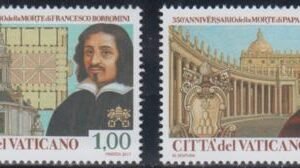 Vatican 1642 - 1643 NH Set