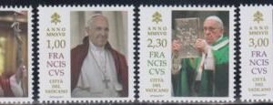 Vatican 1644 - 1647 NH Set