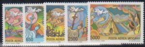 Vatican C83 - C87 NH Set