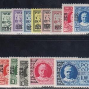 Vatican Q1 - Q15 NH Set