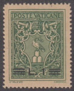 Vatican 104a F - VF LH Type II cv $5.40