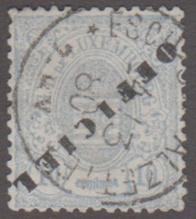 INV-19455itExt Luxembourg O33a VF Used Lovely, Almost S-O-N Cancel cv $110