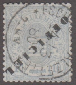 Luxembourg O33a VF Used Lovely, Almost S-O-N Cancel cv $110