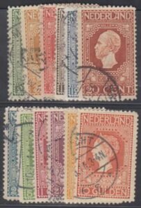 Netherlands 90 - 101 Used Set cv $889.75