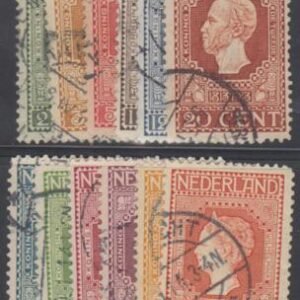 Netherlands 90 - 101 Used Set cv $889.75