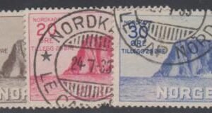Norway B1-3 VF - XF Used set cv $196
