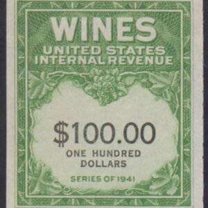US RE164 Revenue Mint VF NGAI cv $375