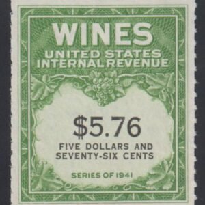 US RE202 Revenue Mint VF NGAI cv $275