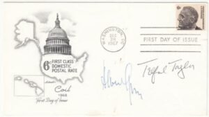 US 1298 Signed by Telford Taylor, Lawyer for Nurembyrg Trials