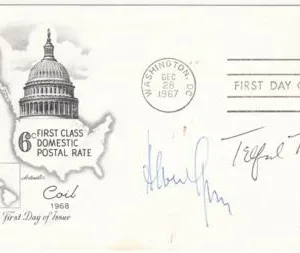 US 1298 Signed by Telford Taylor, Lawyer for Nurembyrg Trials