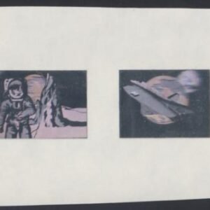 Bhutan 1101 Hologram Used in the Production of Bhuton Souvenir Sheets - Proof without Color cv $150