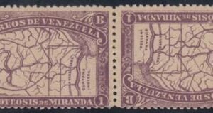 Venzuela Forgery, Paper + Gum Not Correct for Red One