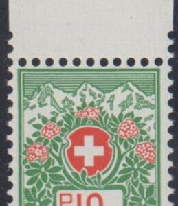 Switzerland S11a F - VF Mint NH Swiss Cert