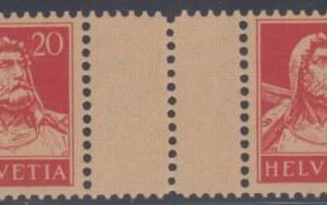 Switzerland SBK S39z NH XF Grilled Paper - Pristine and Signed