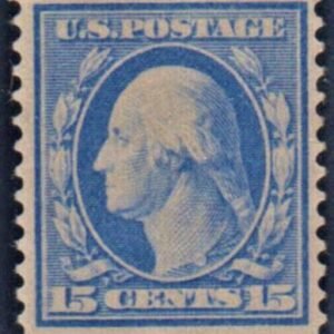 US 366 Washington / Franklin VF Hinged Mint - Fresh Color + Gum cv $1,250