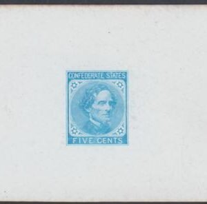 US CSA 6DPa Light Blue Die Proof on Glazed Card; Pristine + Fresh, PF Cert cv $2,500