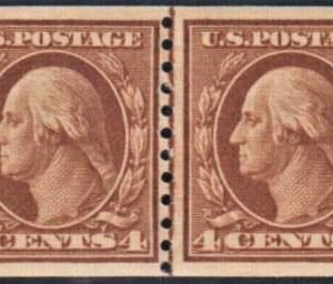 US 495 Washington / Franklin F - VF Mint NH Fresh Line Pair cv $160