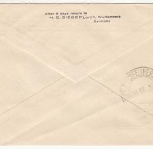 Germany 1932 3rd So. Am. Flight , C35 with On Board Cancel