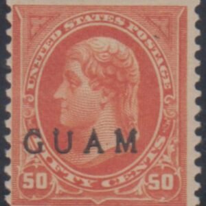 US Possessions - Guam 11 F + Mint LH cv $350