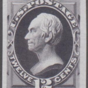 US 162P3 XF Plate Proof on India Paper - Reengraved