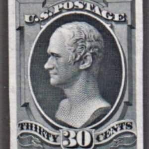 US 165P3 XF Plate Proof on India Paper - Reengraved