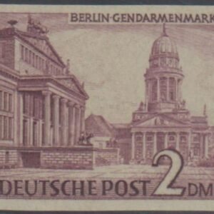Germany - Berlin Mi 58P Mint 2 Mark Proof on Greenish Paper cv $575