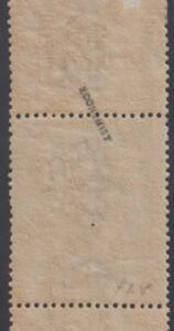 Libya 35 var. Ave - F Mint LH Pair, One Without Overprint, New Issue Signature cv $2,900