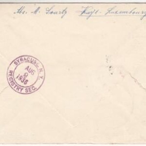 Germany 1936 6th No. Am. Flight of Hindenburg with C57-C58 + B90