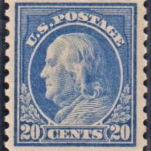 US 438 Washington / Franklin VF Mint H cv $185