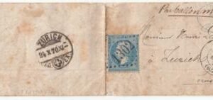 France Ballon Monte .Le "Victor Hugo" F-VF Paris  to Zurich