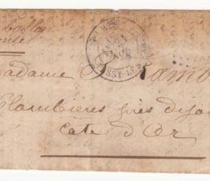 France Ballon Monte: Le "Ville d'Orleans"  Paris to Plombieres,